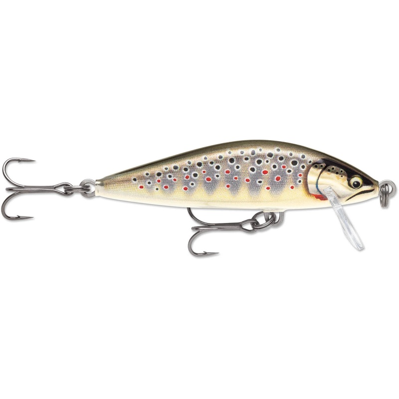 Rapala Countdown Elite CDE55 2 1/4 inch Slow Sinking Crankbait Gilded Brown Trout