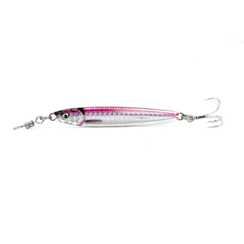 Savage Gear Glass Minnow Jigs Length: 3.5″ – Weight: 7/8oz Pink Glow