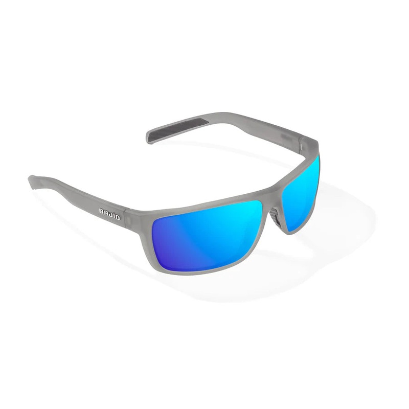 Bajio – Sigs READERS – Sunglasses Dark Gray Glass Matte Blue Mirror +2.50 / Medium Fit