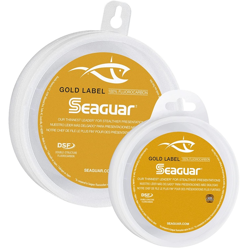 Seaguar Gold Label Fluorocarbon Leader – 25yd Spools 2lb