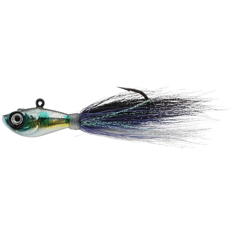 SPRO Bucktail Jig 3/8 oz. Blue Shad