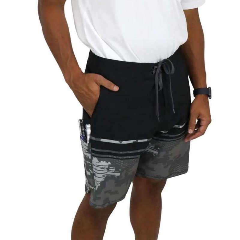 AFTCO CHANNEL BOARDSHORTS DUSTY BLUE 30