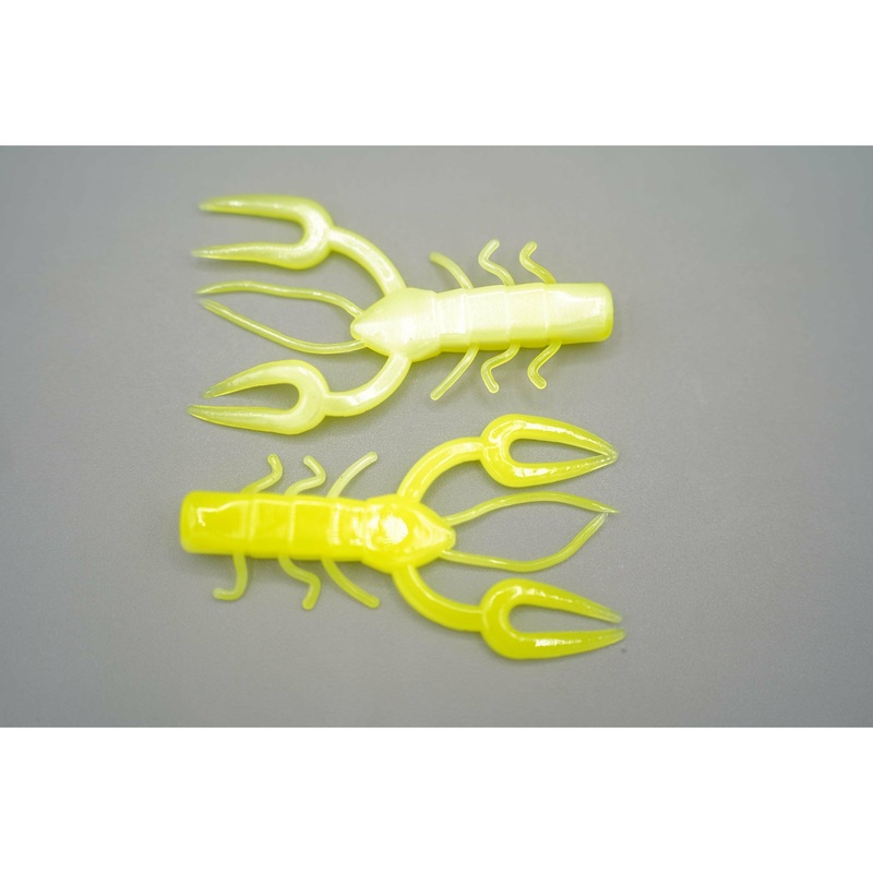 ARIZONA CUSTOM BAITS LIMIT OUT CRAW Pearl Chartreuse