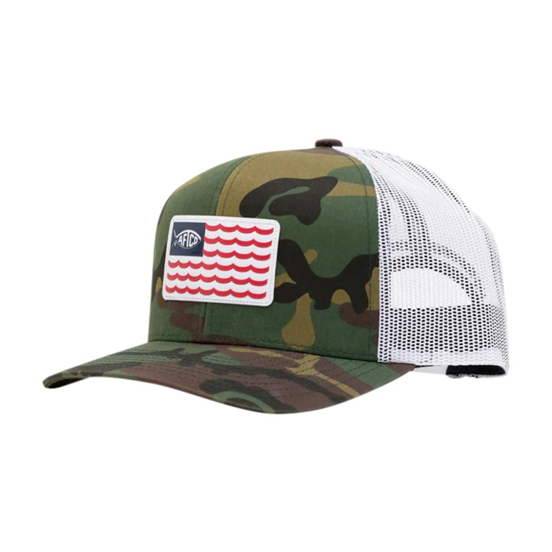 Canton Trucker Hat Green Camo