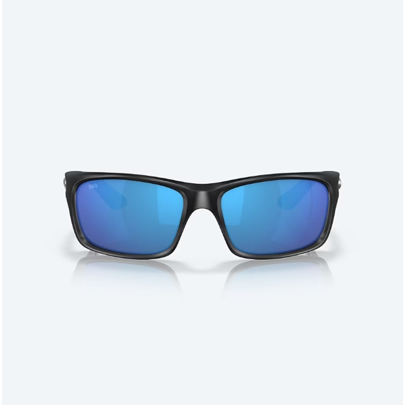 Costa Jose Pro Polarized Sunglasses Matte Black Blue Mirror 580G