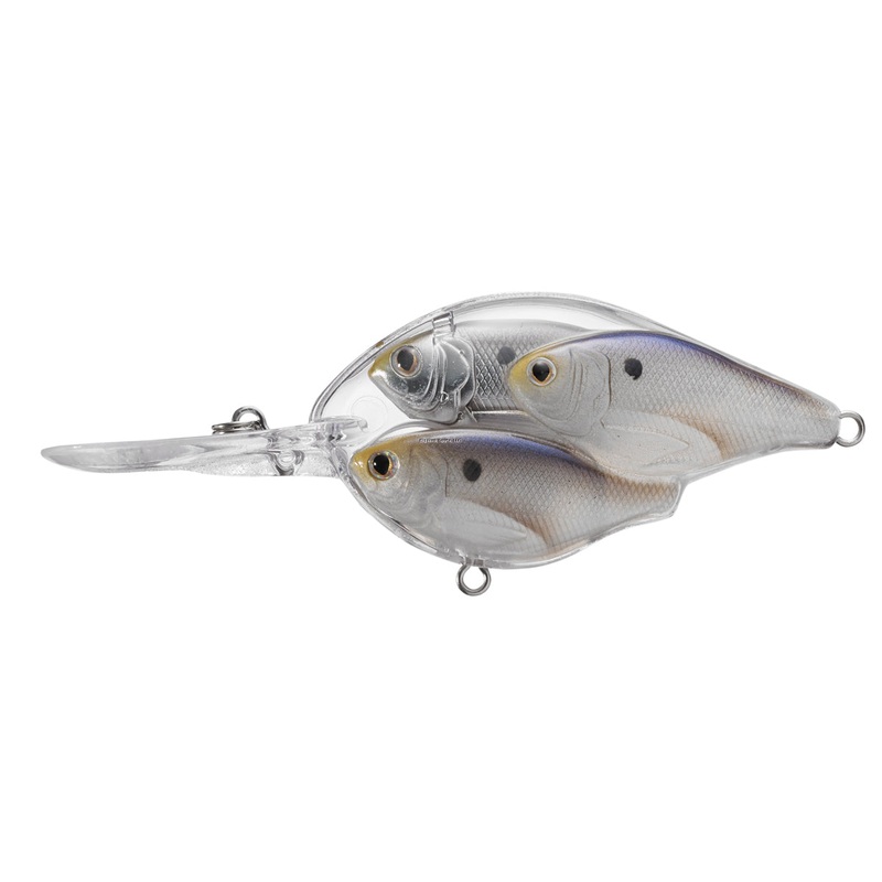 LiveTarget BaitBall Threadfin Shad Pearl & Grey 2.5″