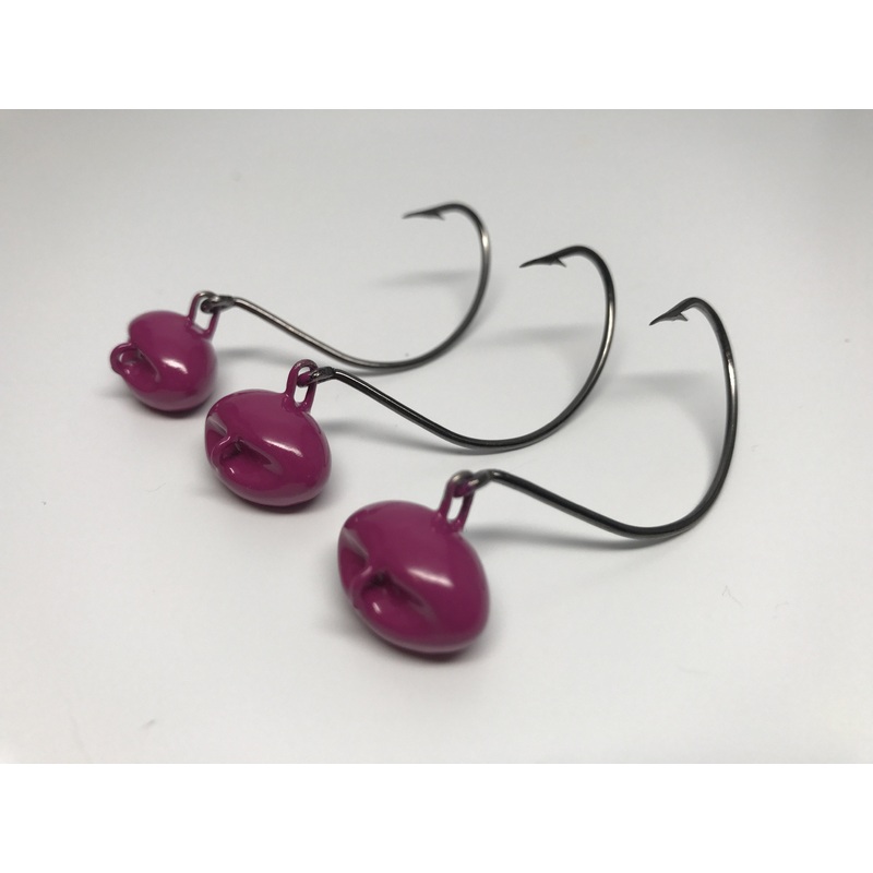 Maroon Flounder Jigs 1/4oz