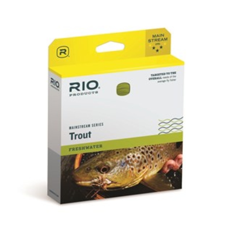 Rio Mainstream Trout WF Fly Line Lemon Green WF3F