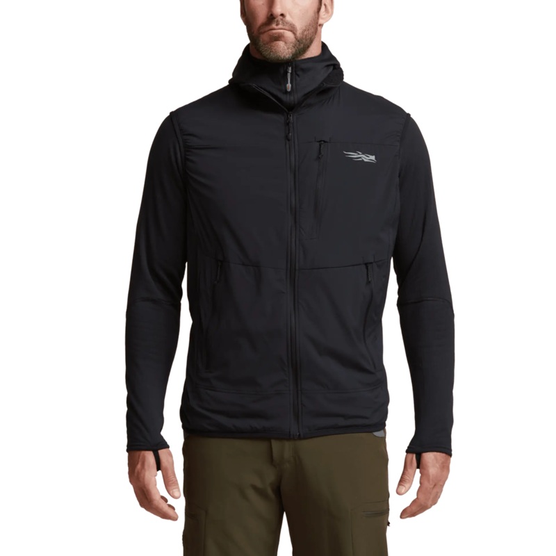 Sitka Ambient 100 Vest – Solid Color Sitka Black M