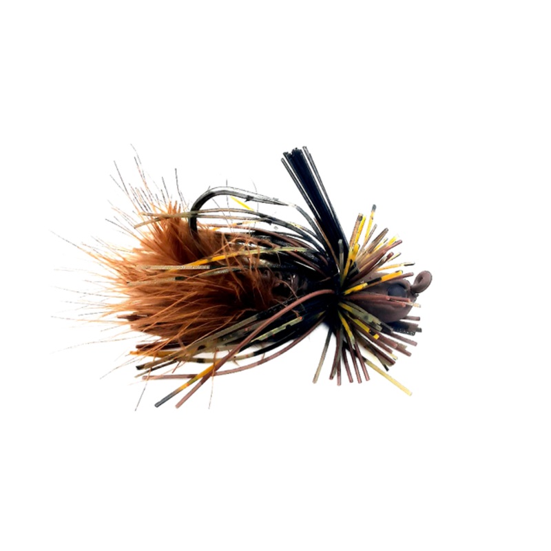 BEAST COAST HUSTLER HYBRID FINESSE JIG Stealth Craw 1/4 oz