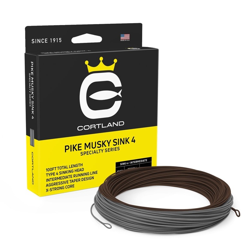 Cortland Pike Musky Sink 4 Fly Line WF8 (280 grain)