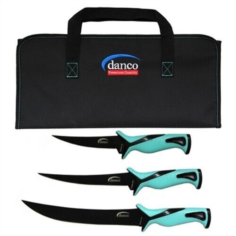 Danco Pro Series 3 Piece Knife Set – Seafoam
