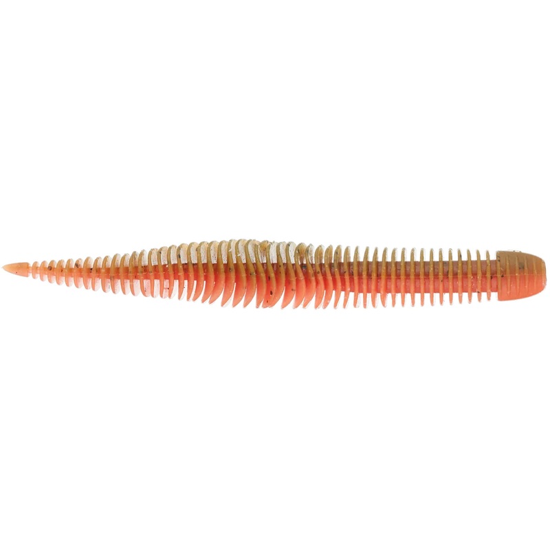 Geecrack Bellows Stick Worm – 3.8 Inch Clear Candy Gill