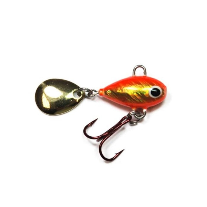 Lunkerhunt Magic Bean Micro Tail Spin 1/4 oz. 24 Karat