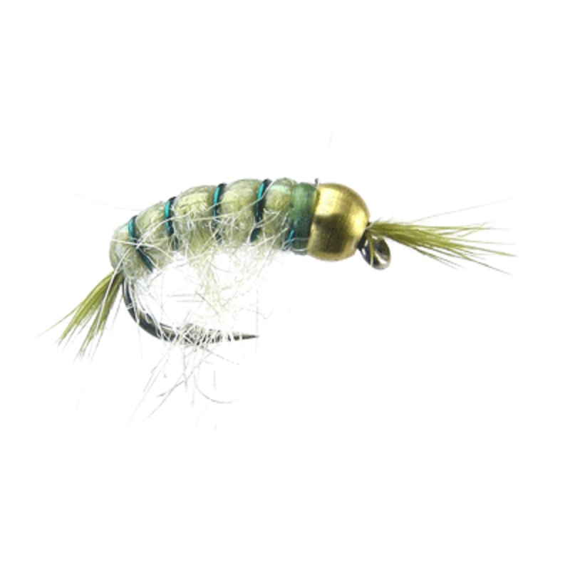 Montana Fly Company Beadhead Scud Olive 14 1 dozen
