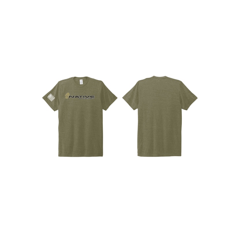 Native Watercraft Olive T-Shir XX-Large