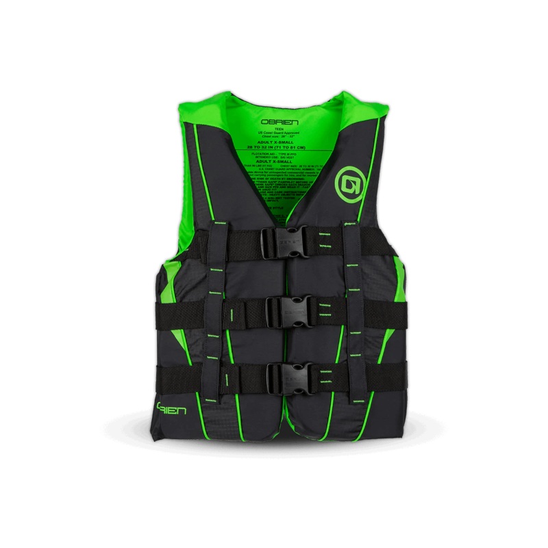 OBRIEN Teen Nylon Vest LIME