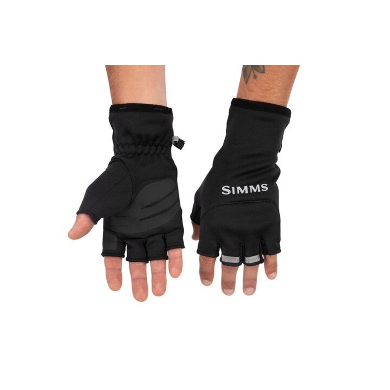 Simms Freestone Half Finger Mitt Black XS