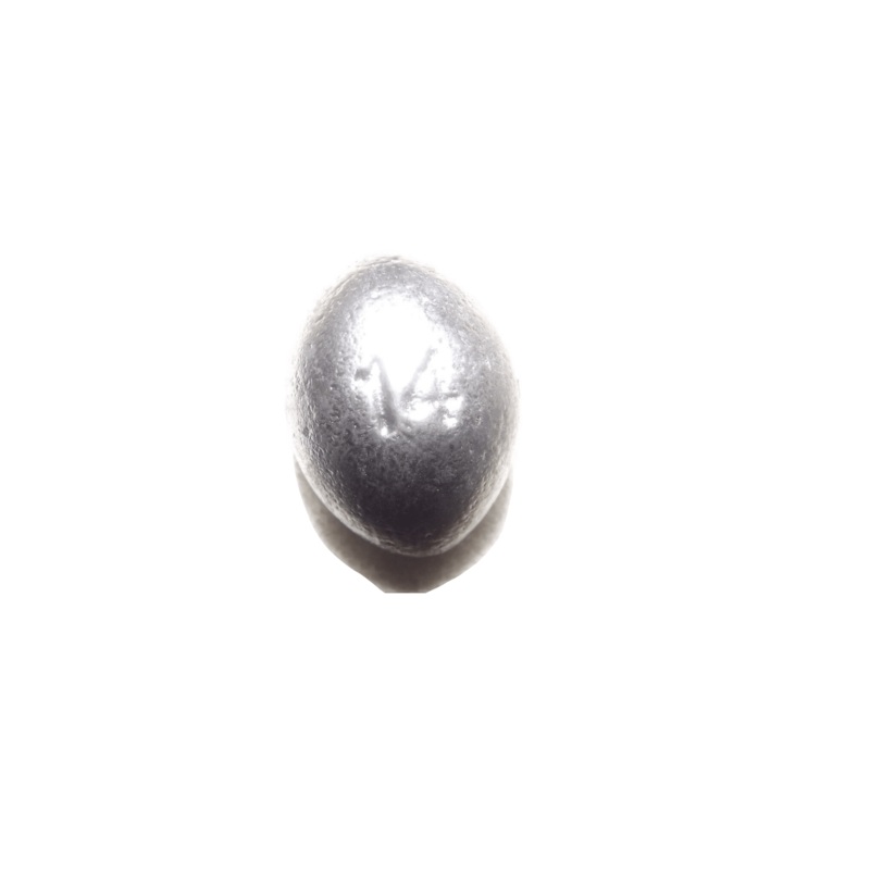 14oz Egg Sinker (Large 3/16′ Hole) 1