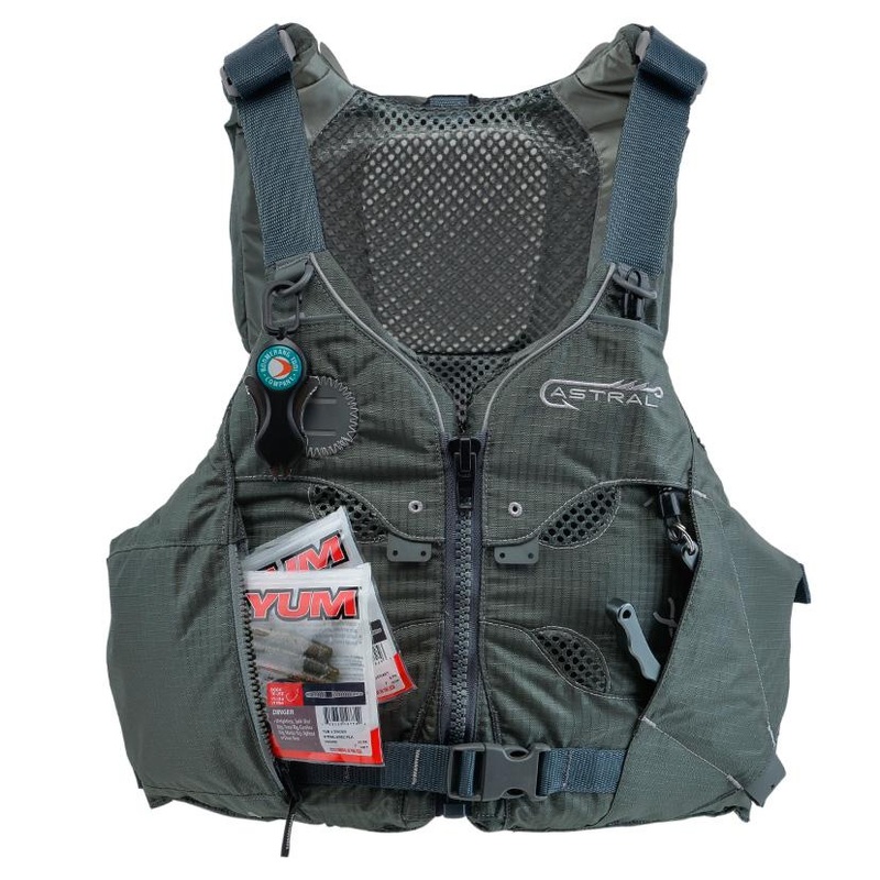 Astral V-Eight Fisher PFD Pebble Gray S/M