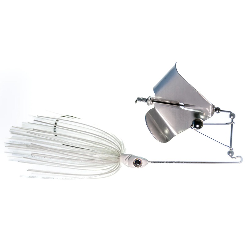 BIZZ BAITS DINNER BELL BUZZ BAIT Snow White 3/8