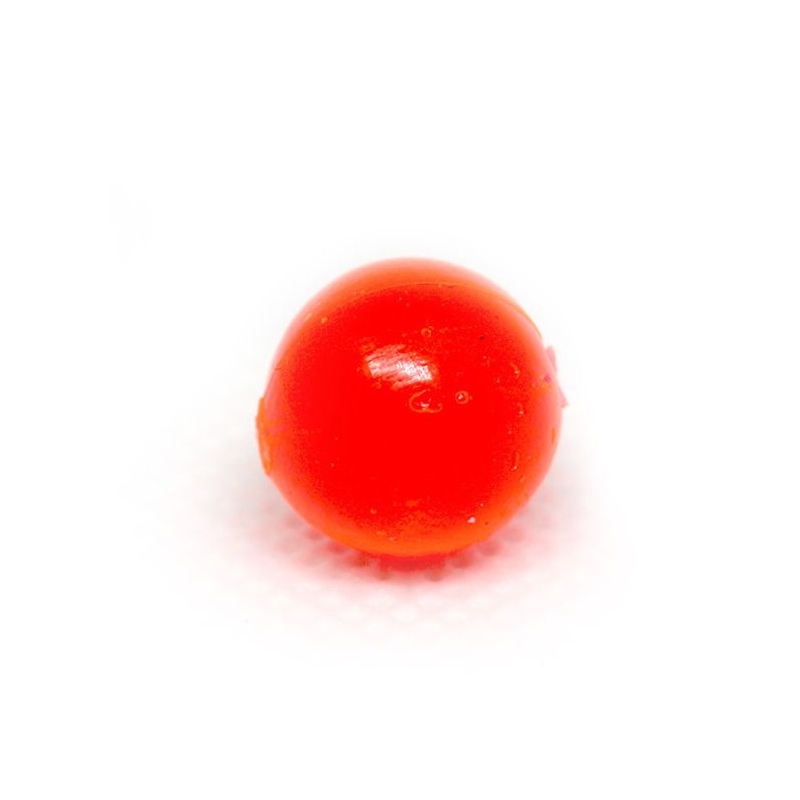 BnR Tackle 12mm Soft Beads 10 pack 50/50 Red Roe
