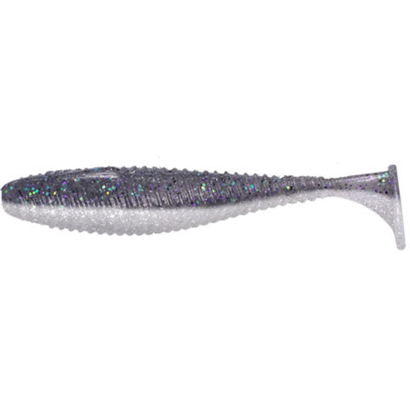 Geecrack Jack Master Paddle Tail Swimbait – 4.8 Inch Crystal Shad