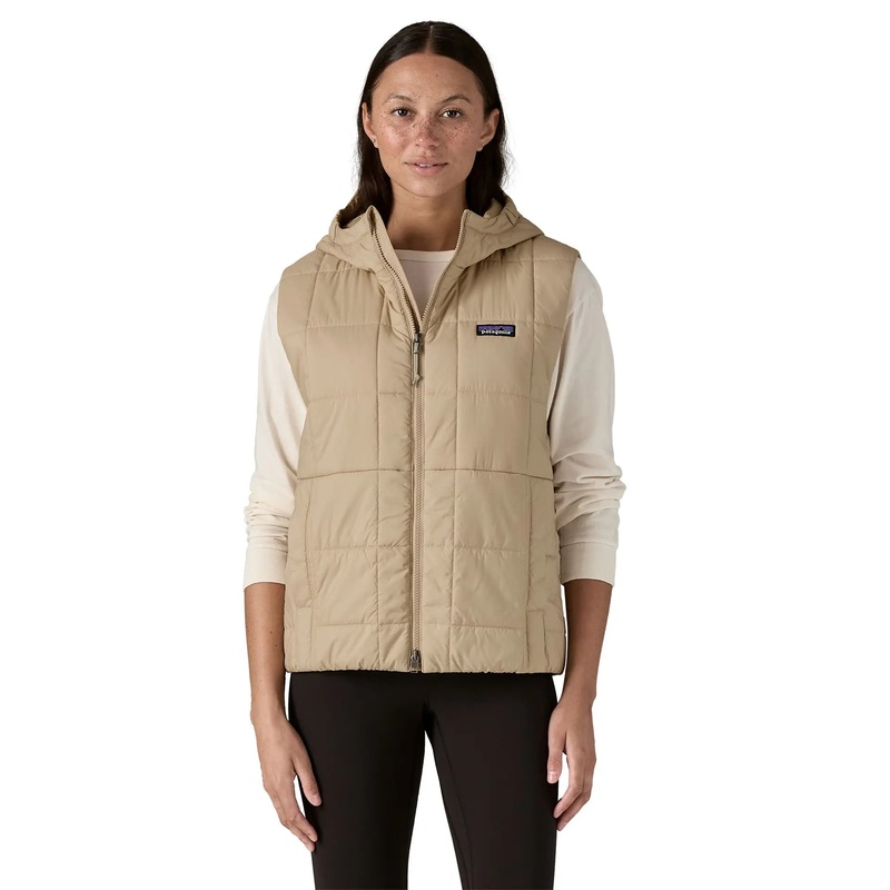 Patagonia W’s Light Gust Hooded Vest Oar Tan / ORTN XS