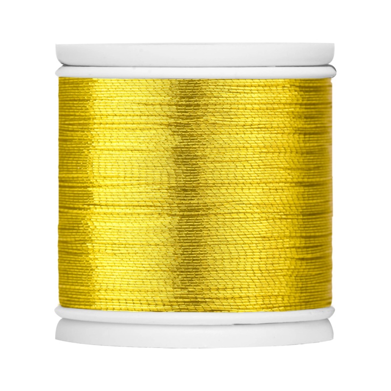 ProWrap Metallic Rod Winding Thread – Size A (100 Yds) 9100 Yellow Gold