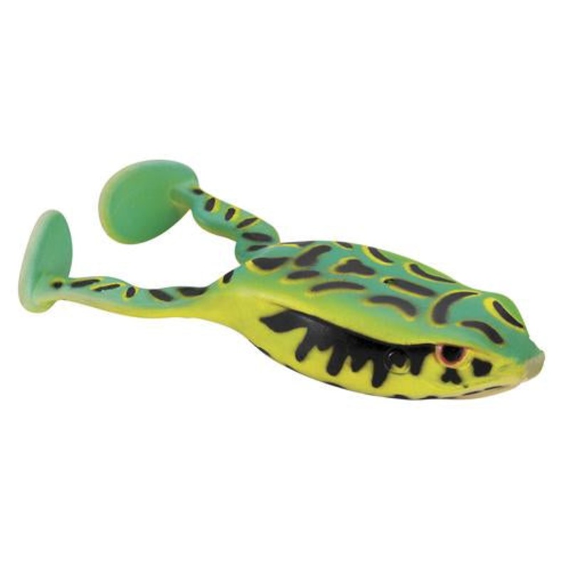 SPRO Flappin’ Frog 65 Hollow Body Topwater Paddle Leg Frog Albino