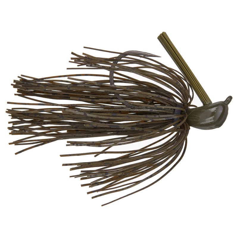 War Eagle Jiu-Jigsu Flipping Jig 5/8 oz Black Blue Shiner