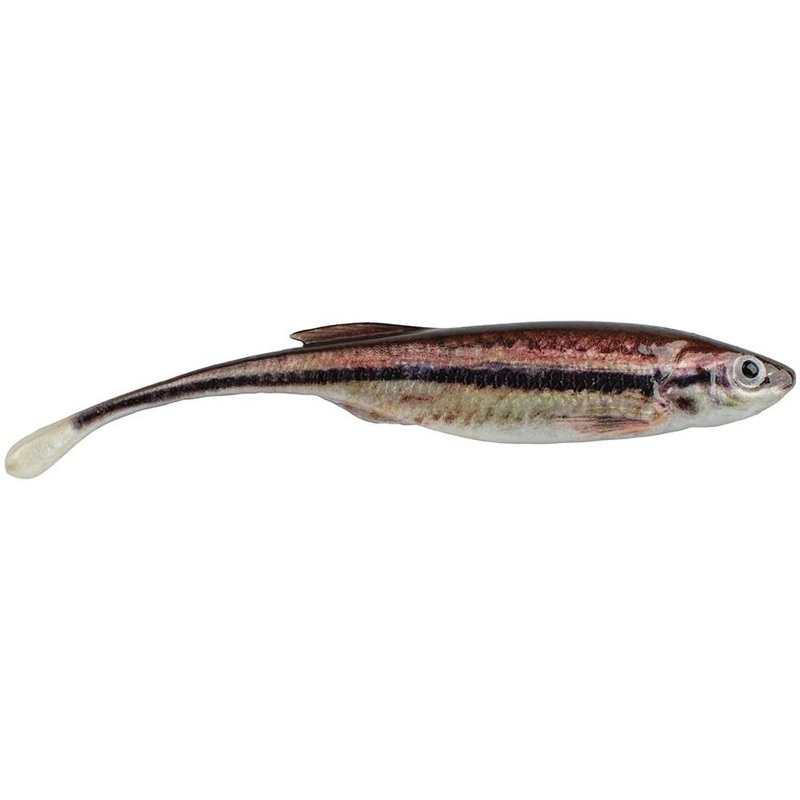 Berkley PowerBait Drip Minnow – 4 Inch Black Shad 4 inch – 5 pack
