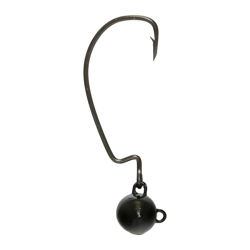 Eagle Claw Trokar TKSW Football Swinging Jighead Black 3/8 oz – 3/0