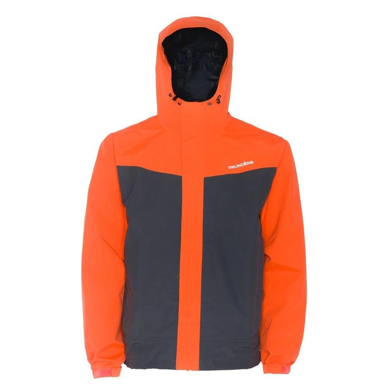 Grundens Full Share Jackets Orange/Grey XS