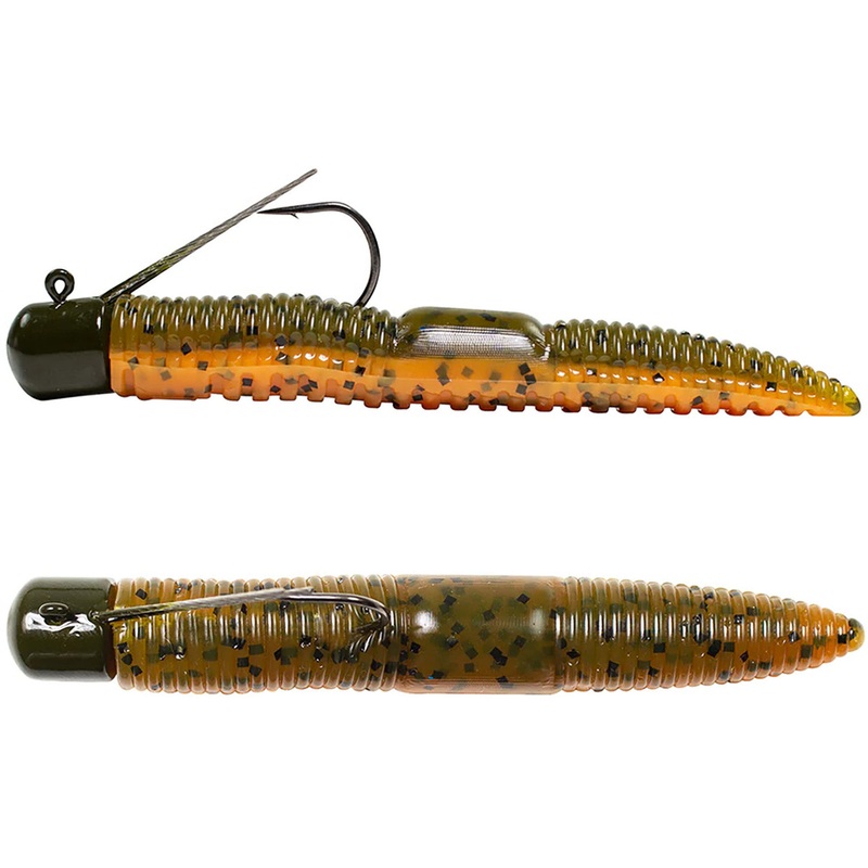 Lunkerhunt Pre-Rigged Finesse Worm 3 inch Ned Rig Stickbait Bama Craw 3 inch