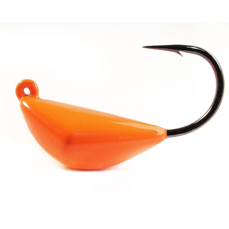 Orange Bottom Sweeper Jigs 1/4oz (2 Pack)
