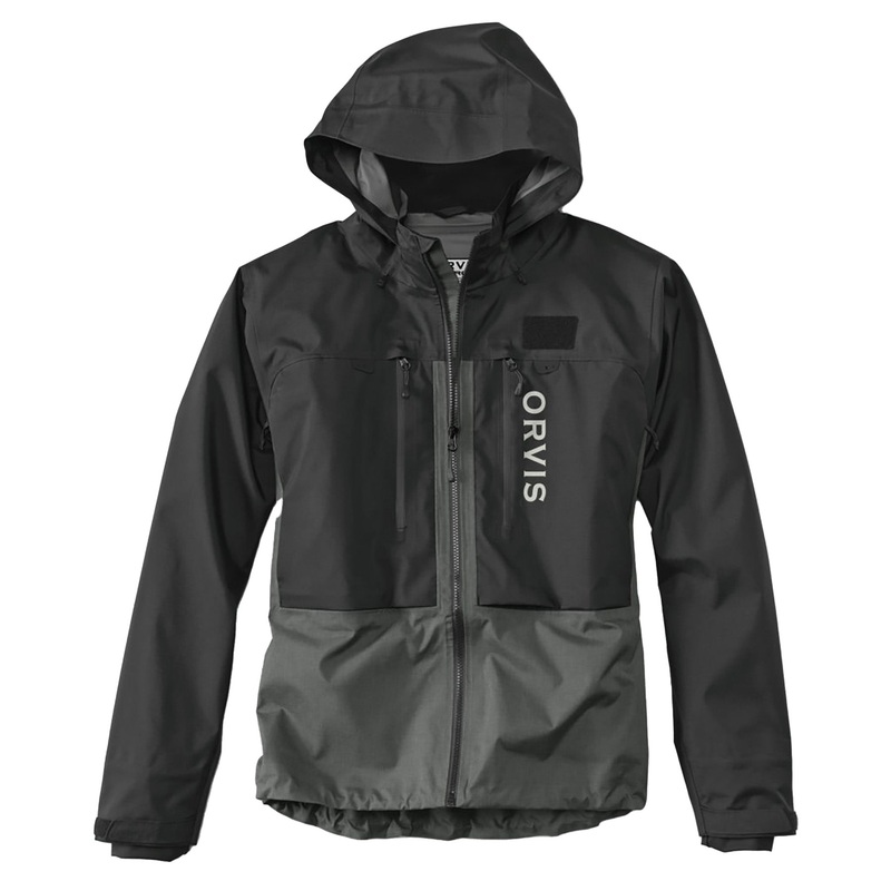 Orvis M’s Pro Wading Jacket Black / Ash S