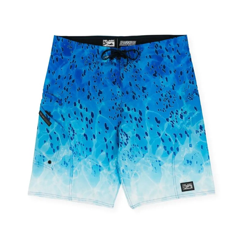 PELAGIC YOUTH SHARKSKIN SHORT DORADO BLUE 25