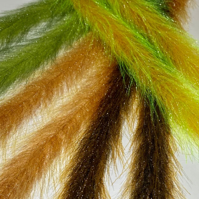 RD Fly Fishing Mimic Faux Feather Brush 3″ Bronze Back