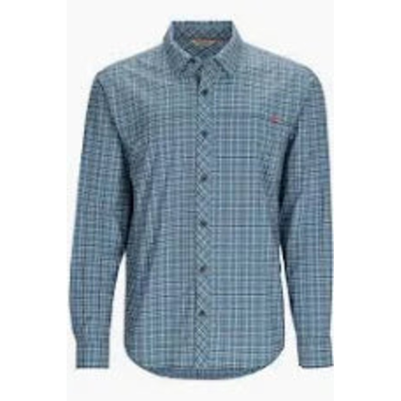 Simms – M’S STONE COLD LS SHIRT – MIDNIGHT PLAID – M