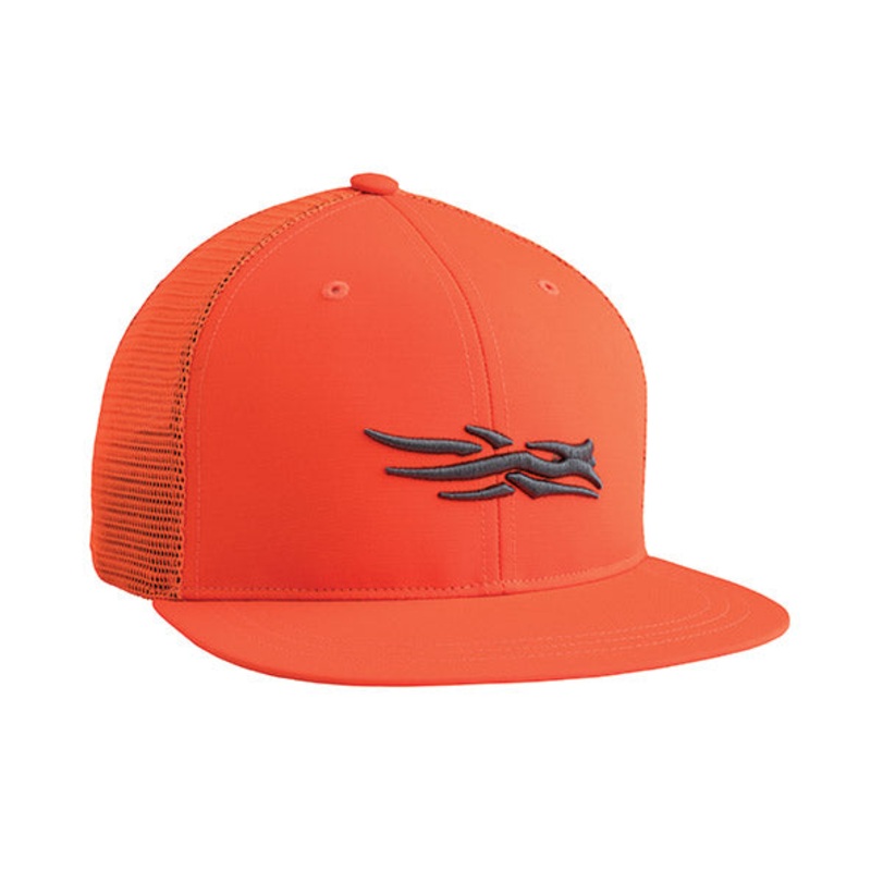 Sitka Trucker Hat Blaze Orange One Size