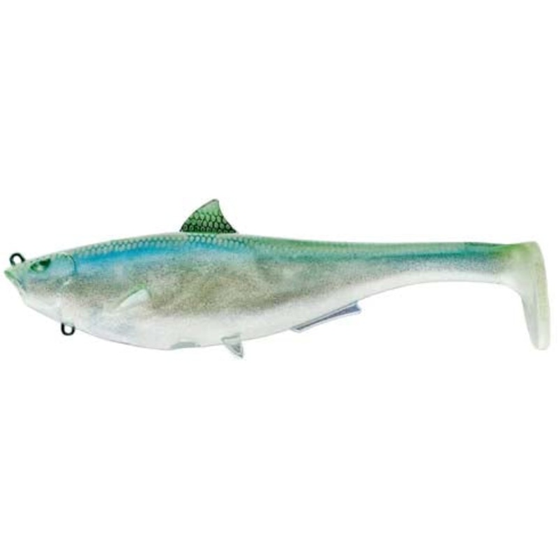 SPRO Megalojohn Soft Plastic Swimbait – 6 Inch Blueback Herring
