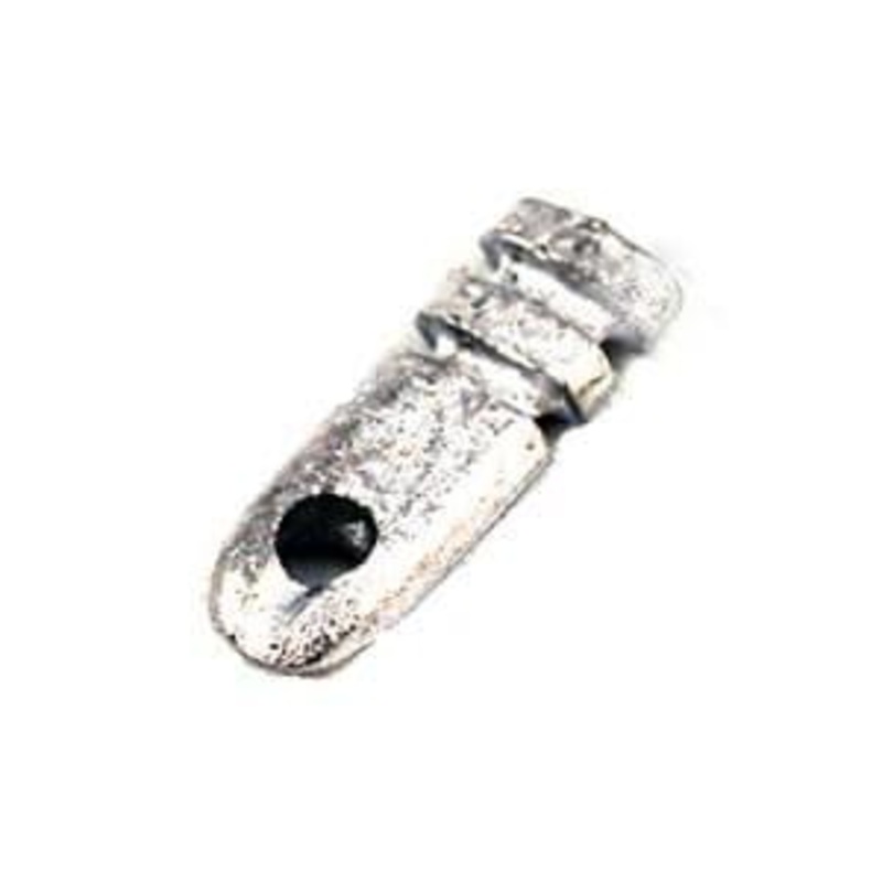 Chompers Tube Weights “Unpainted” (10 Pk) 3/16 oz