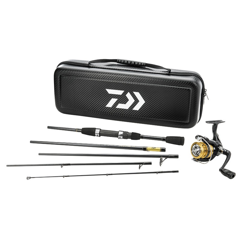 Daiwa Carbon Case Freshwater Travel Combo 5 feet 6 inches – Light
