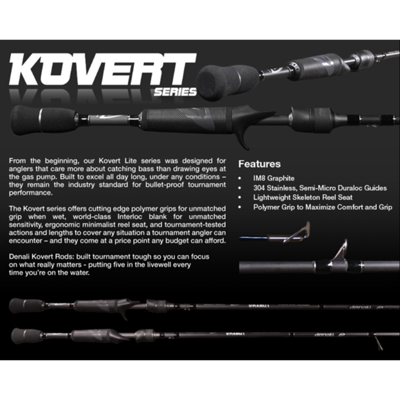 DENALI RODS KOVERT SERIES KW763WJ