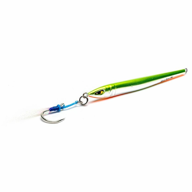 Mustad Moonriser Jigs Blue Red Chrome 90g