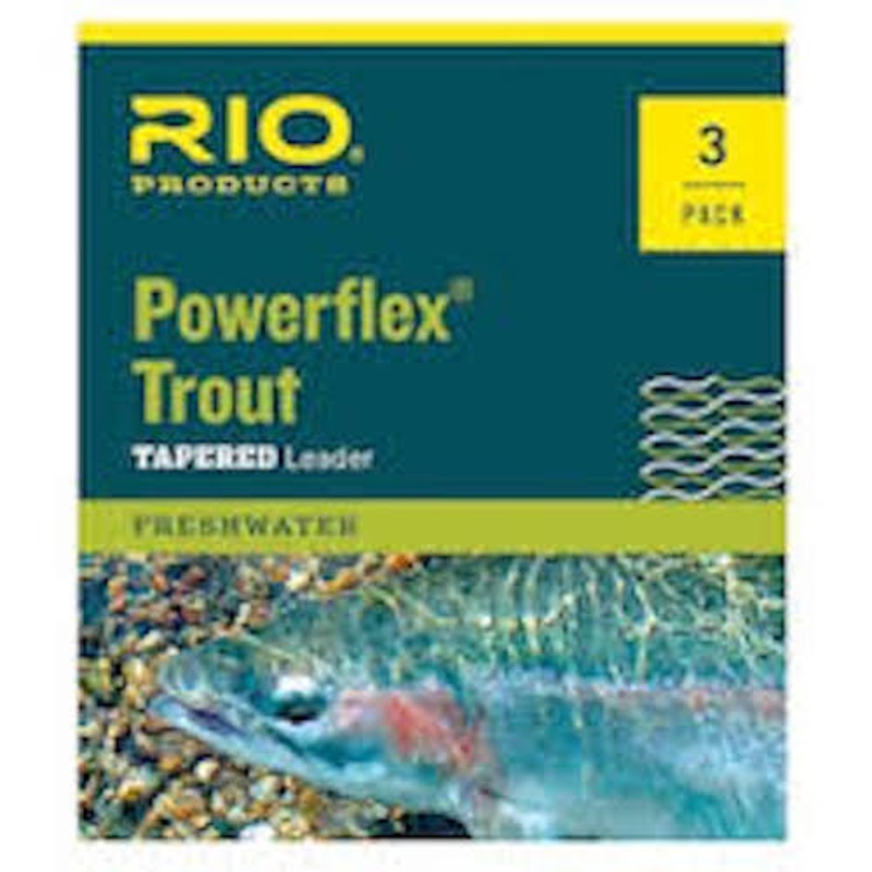 Rio Powerflex 9-ft. Leader 3-Pack 0X