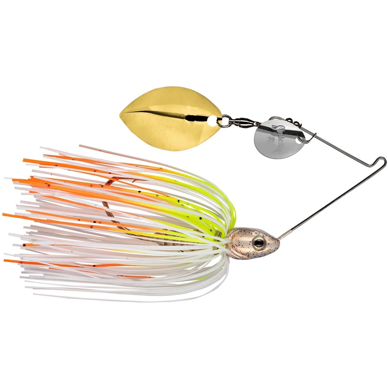 Strike King Tour Grade Colorado Turtleback Spinnerbait Blue Glimmer 5/16 oz