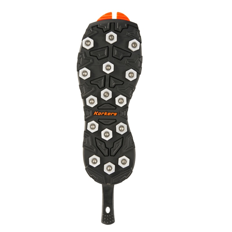 Korkers Omnitrax Triple Threat Aluminum HEX Disc Soles 9