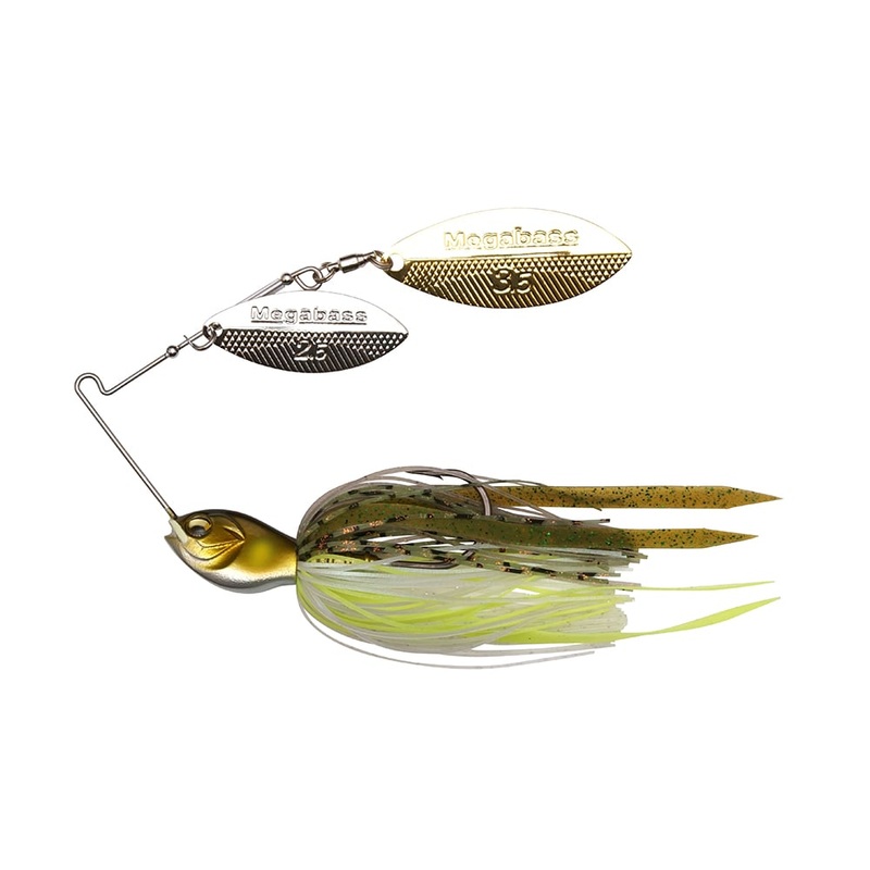 Megabass SV-3 Double Willow Spinnerbait 3/8 oz. Ayu